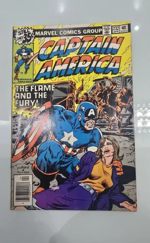 CAPTAIN AMERICA #232 THE FLAME AND THE FURY