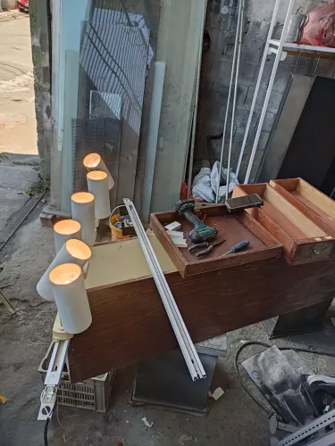 Iluminação loja