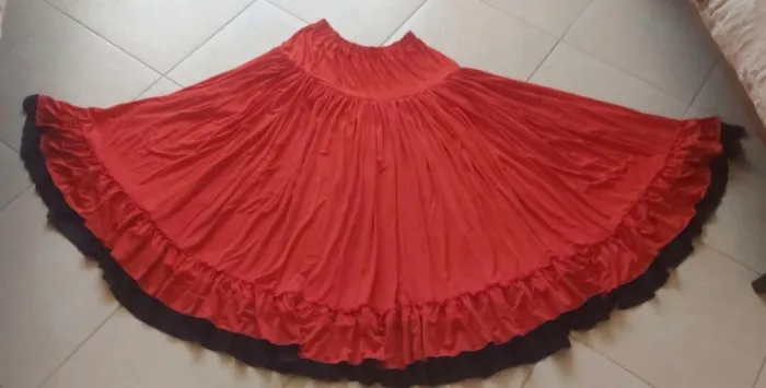Saia Cigana em liganete