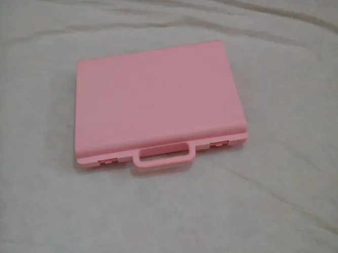 Maleta Rosa em pvc