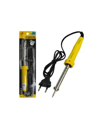 FERRO DE SOLDA 30W 127V STARTOOLS AR0237 AMARELO