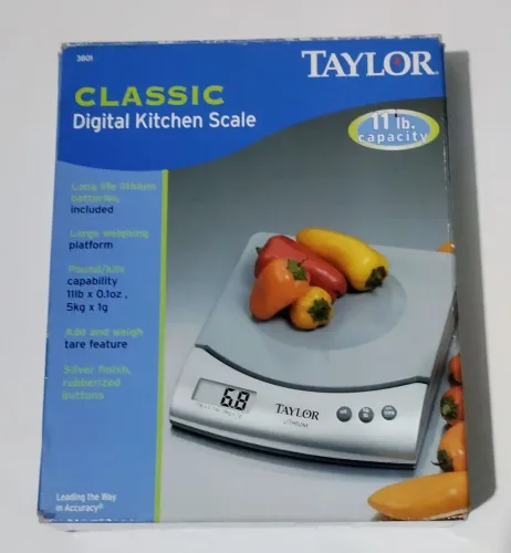 Balança Digital de Cozinha Taylor Classic