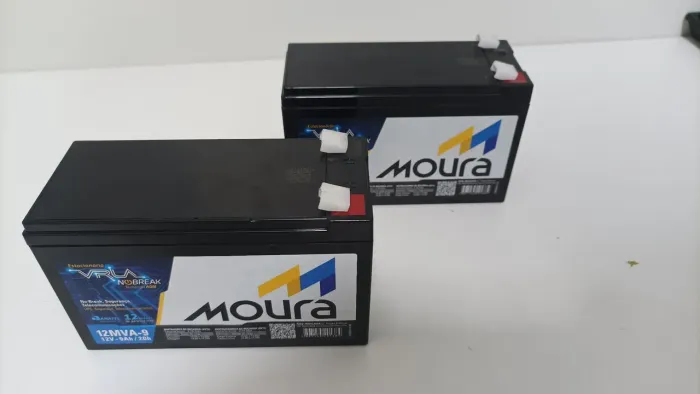 Bateria Moura 12V 9Ah Nobreak/UPS