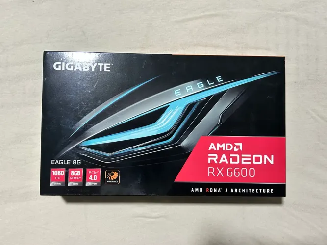 RX 6600 Eagle 8gb triplo fan