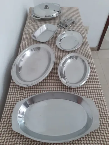 Conjunto Inox para Serviço