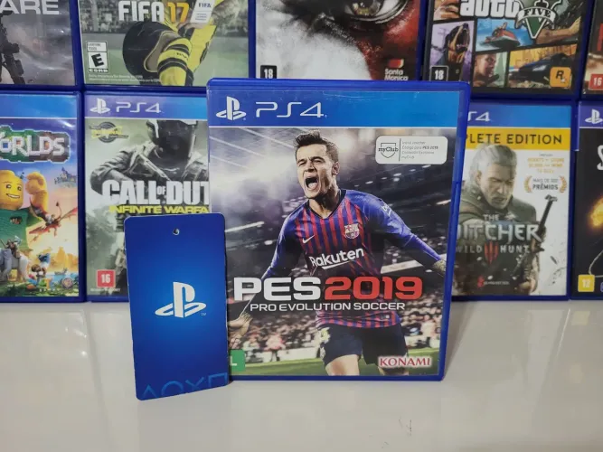 PES 19 - PS4 CD Original Mídia Física