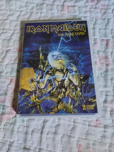 Dvd iron maiden Live after death duplo