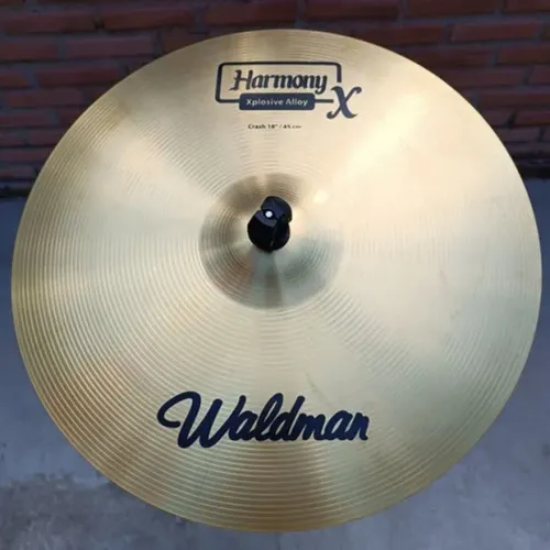 Prato crash ride 18" Harmony X Waldman brass super oferta