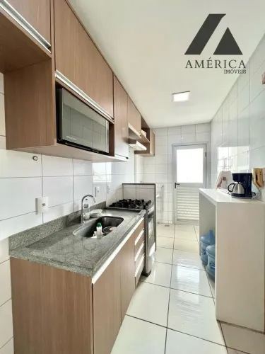 Cond. Via Ipiranga - 02 quartos sendo 1 suíte - Sacada Gourmet - Região Goiabeiras