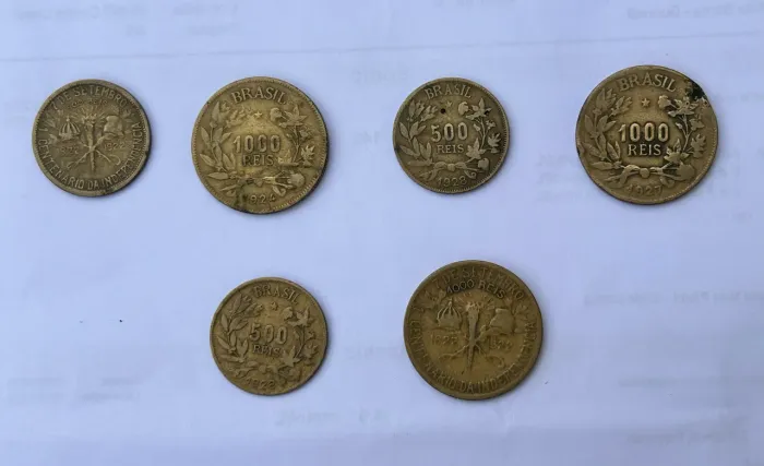 Moedas antigas 