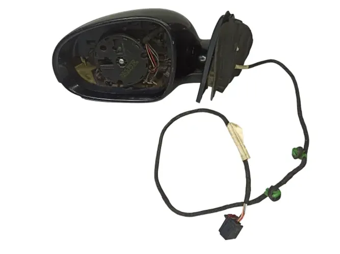 Retrovisor Esquerdo Jetta 2007 A 2010 Elétrico C/pisca Usado