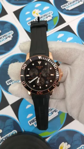 TISSOT SEASTAR 30 BAR CHNOGRAPH ROSE 