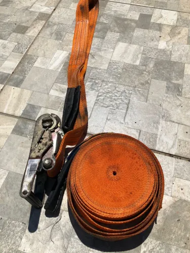 Corda para caminhão Slack Line Laranja 15M