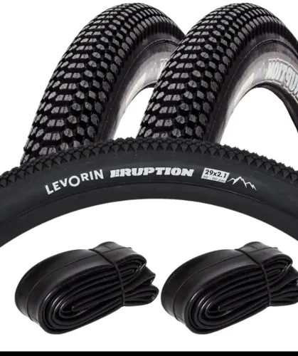 Kit de Pneus Levorin Eruption 29x2.1 + Câmaras
