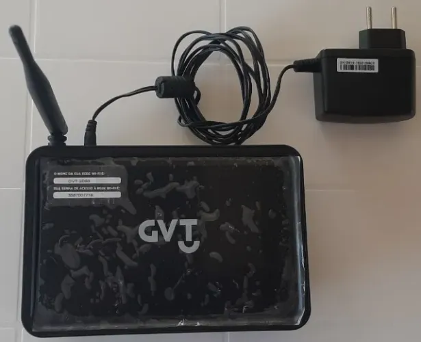 Modem Roteador Sagemcom Fast 5302 Com Fonte E Cabo Rj