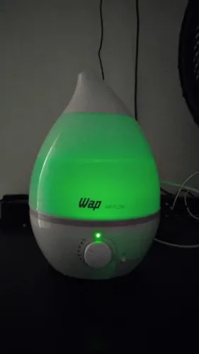 WAP Umidificador de Ar com Luminária e Difusor de Aromas, 4 Litros