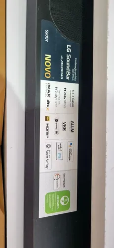 Soundbar LG S90QY 5.1.3 ? Dolby Atmos, Subwoofer Wireless, Hi-Res