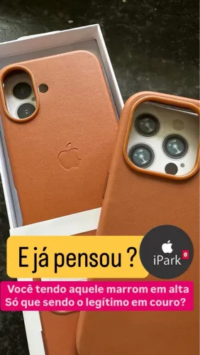 Capa de couro Apple iPhone  