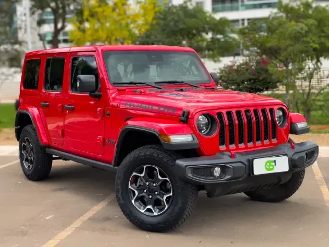 JEEP WRANGLER RUBICON 2023 IMPECÁVEL VERMELHA