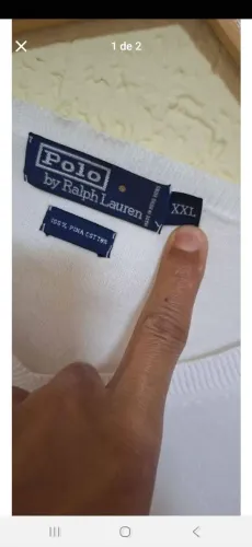 Camiseta colete lã Polo Ralph Lauren GGG