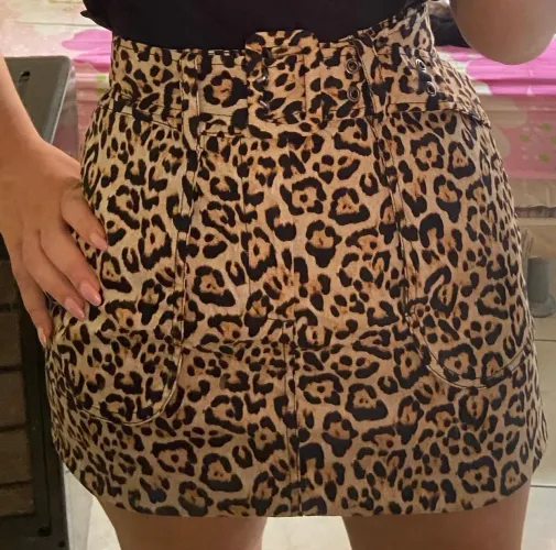 Saia animal print 