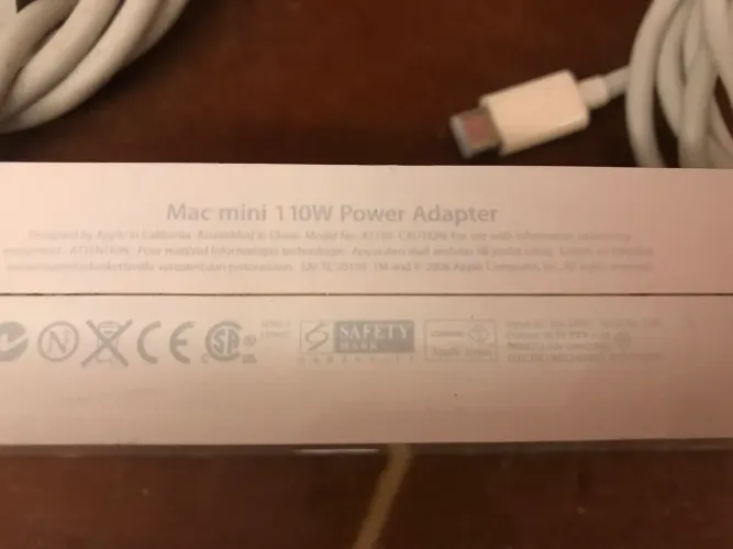 Mac Mini 110w Power