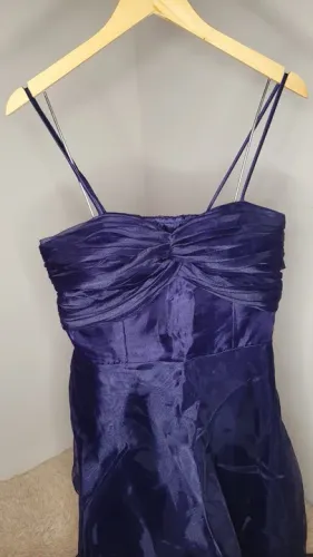 PROMOÇÃO Vestido de festa curto roxo - Tamanho G