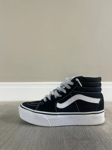 Tênis Vans Sk8-Hi Platform 2.0 Black True White