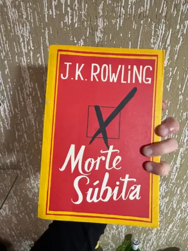 Livro Morte Súbita - J.K. Rowling