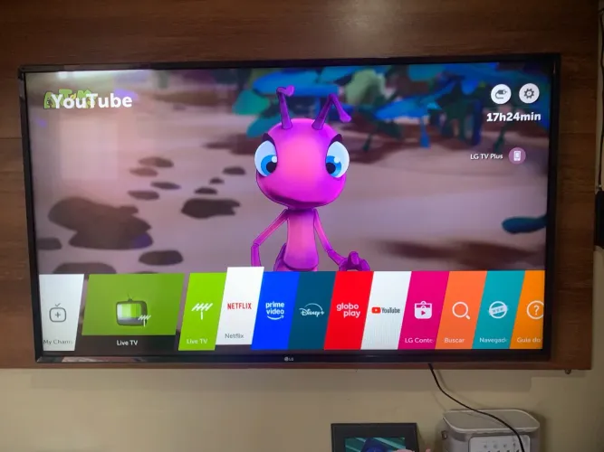 Smart TV 50 LG 4k todos apps Bluetooth 