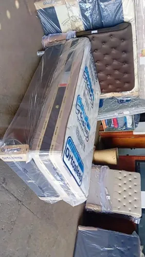 Cama colchão cabeceira tamanho casal