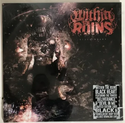 LP WITHIN THE RUINS - BLACK HEART