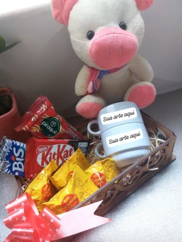 Mini cesta Guloseimas 