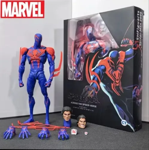 Homem Aranha 2099 Ctoys - SHF Action Figure Across the Spider-Verse