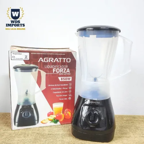 Liquidificador Agratto Forza 850W Jarra 1,5 L - Agratto