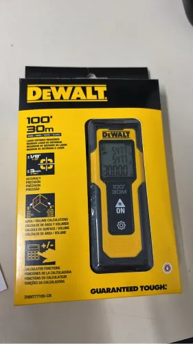 Trena laser 30 metros  Dewalt novaaa meça com facilidade e precisão 