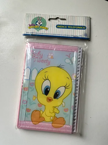 Índice telefônico Piu Piu vintage - lacrado