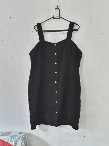 Vestido estilo jardineira tam G 42 44
