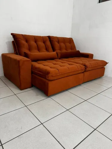 Sofa retratil e reclinavel Terra Cota