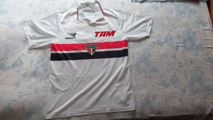 Camisa São Paulo TAM Penalty nr 10 antiga só venda não troco por nada 