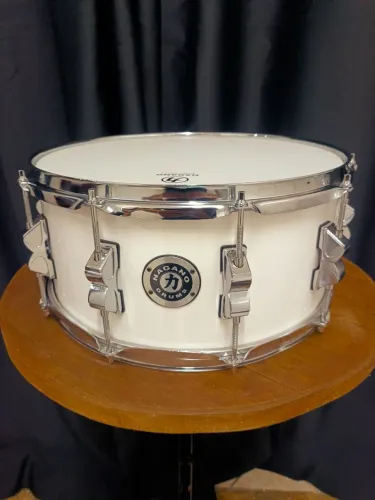 Caixa bateria Nagano concert Full laqueada white