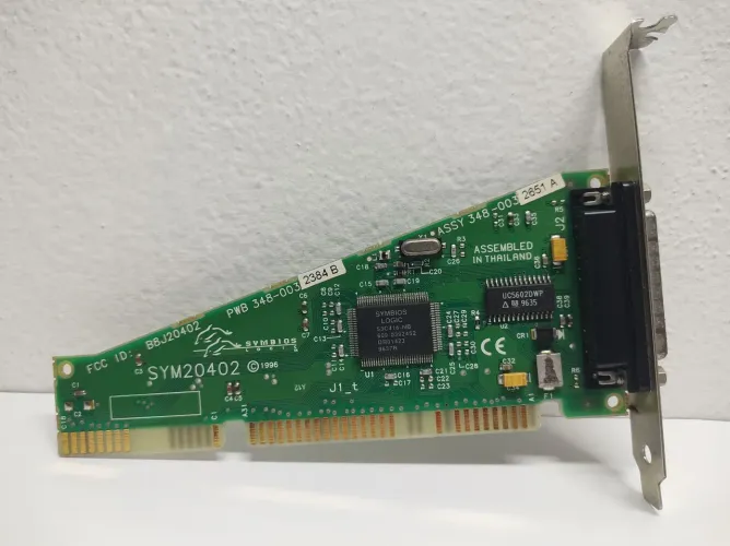 Placa ISA Controladora Symbios SYM20402 Porta Paralela