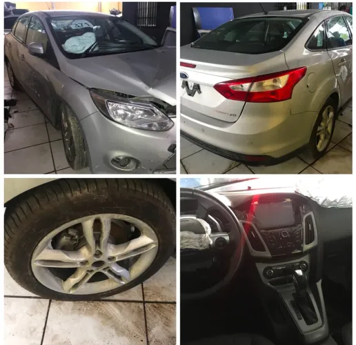 Peças Ford Focus Sedan 2.0  2014 - Prata Sucata 