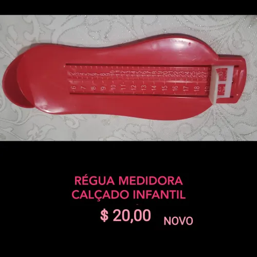 Régua Medidora pés para Calçado Infantil - Novo