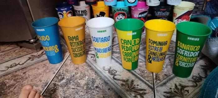 Copos Habibs - Coleção Copa do Mundo