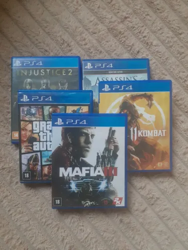 Jogos de PS4 à venda