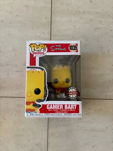 Funko Pop! Gamer Bart - Special Edition 1035