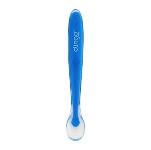 Colher de Silicone para Bebê Clingo