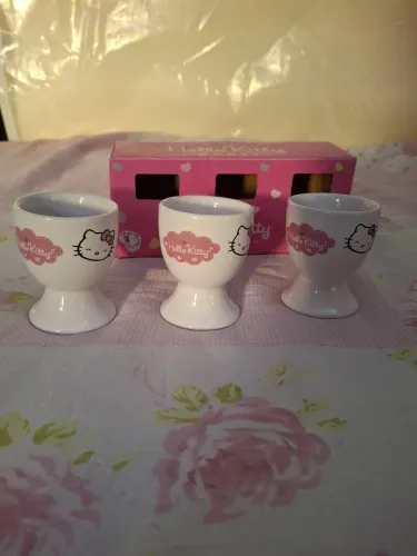 Porta ovo Hello Kitty coleção Salvat NOVO