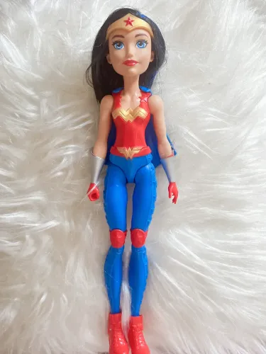 Dc super hero girls boneca mulher maravilha 